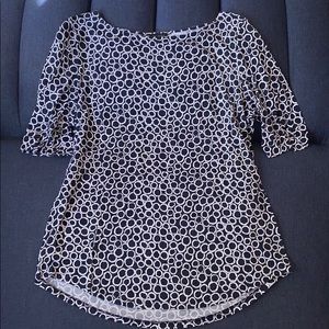 (3 for $40🔶) Ann Taylor Factory Circles Blouse
